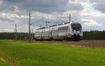 1442 118 war am 16.05.16 von Bitterfeld aus unterwegs nach Falkenberg(E) und wird in kürze den Haltepunkt Burgkemnitz erreichen.