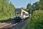 Nachschuß auf den Abellio 8442 611 der als RE10a heute Abend durch Neckargerach auf dem Weg nach Heilbronn von mir abgelichtet wurde.