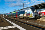 442 612 mit Werbung für Harzer Schmalspurbahn Nordhausen 29.12.2017