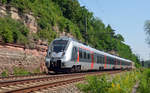 9442 306 der abellio rollte am 22.06.19 von Halle(S) nach Saalfeld(S) durch Kahla.