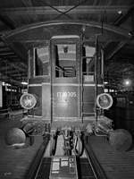 Der Elektrotriebwagen ET18 305 von MAN im Deutschen Technikmuseum Berlin.