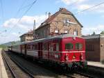 RemsTOTAL 2007 - ET 465 006-5 steht am 06.05.2007 abfahrbereit zu seiner letzten Runde nach Aalen im Bahnhof von Endersbach.