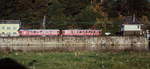 Anläßlich der Fahrzeugausstellung in Bochum-Dahlhausen zum 150-jährigen Jubiläum der deutschen Eisenbahnen im Oktober 1985 wurden Sonderzüge zwischen Bochum-Dahlhausen und