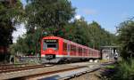 474 021-3 und 057-7 als S1 nach Wedel in HH-Slldorf 8.8.12