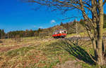 Nachschuss von 479 201-6 auf der Fahrt von Cursdorf nach Lichtenhain an der Bergbahn.