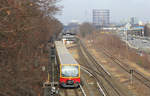 S-Bahn Berlin 481 xxx // Berlin (Aufgenommen zwischen den Stationen Berlin Feuerbachstraße und Berlin Friedenau.) // 12.