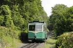 Bei einer Länge von 1.520 m und einer maximalen Neigung von 200 Promille überwindet die Drachenfelsbahn einen Höhenunterschied von 220 m (Talbahnhof Königswinter 69 m, Bergstation