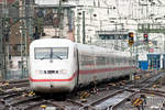 Der ICE-2 Ausfahrt aus dem Kölner-HBF