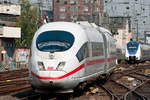 Der ICE-3 einfahrt in den Kölner HBF. Aufgenommen am 25.7.2018.