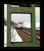 ICE Richtung Mnchen, 17.11., Vor Paffenhofen, Sony R1