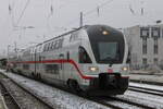 4110 111-0 als IC 2271(Rostock-Chemnitz)bei der Ausfahrt im Rostocker Hbf. 09.12.2022