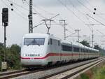 401 004 (FULDA) als ICE 1103 nach Stuttgart beim ehem. Bk. Deves, 24.09.2022