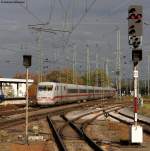401 079-9 als ICE 277 (Berlin Ostbahnhof-Interlaken Ost) in KArlsruhe 20.10.11