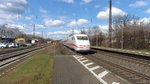 Ein ICE 1 der DB Fernverkehr durch Bonn-Mehlem in Richtung Koblenz.