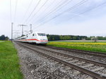 DB - ICE 401 086 unterwegs bei Lyssach am 30.04.2016