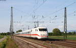 401 078-1  Bremerhaven  als ICE 77 (Kiel Hbf-Zürich HB) bei Niederschopfheim 15.5.17