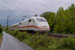 ICE nach Mnchen bei der durchfahrt in GP