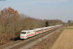 401 076-5 als ICE 275 (Berlin Ostbahnhof-Interlaken Ost) bei Friesenheim 28.2.19