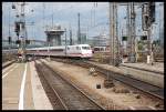 ICE 1 Mit ICE 591 Kommend Von Hannover-Hbf Fhrt In Den Bahnhof Mnchen-Hbf ein.28.07.07