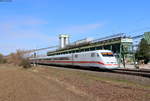 401 016-1  Pforzheim  als ICE 279 (Berlin Ostbahnhof-Basel SBB) bei Friesenheim 20.3.21