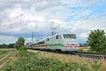 401 085-6  Freilassing  als ICE 279 (Berlin Ostbahnhof - Basel SBB) am frühen Nachmittag des 02.07.2020 spdlich von Buggingen.