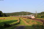 401 061-7  Bebra  als ICE 1171 (Kiel Hbf-Basel SBB) bei Wirtheim 18.7.21