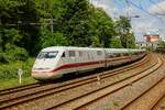 DB ICE 401 086  30 Jahre ICE  in Wuppertal, Juni 2022.