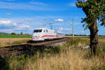 401 006  Itzehoe  DB Fernverkehr als ICE 786 (München Hbf - Hamburg-Altona) bei Uffenheim, 02.09.2020