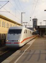 Ein ICE1 verlsst Stuttgart Hbf in Richtung Mnchen im Mai 2007