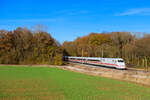 ICE 787 (Hamburg-Altona - München Hbf) bei Steinach bei Rothenburg, 09.11.2021