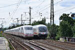 Veteranen des Fernverkehrs. In Oberbilk trafen sich am 7.7.24 ein ICE1 auf den Weg nach Köln und der IC2157 auf den Weg nach Düsseldorf Hbf.

Düsseldorf 07.07.2024