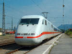 Taufe eines ICE auf den Namen Freilassing, am Bahnhof Freilassing, am 4. September 2004.