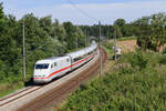 401 061-7  Bebra  als ICE 933 nach Frankfurt am Main in Samtens auf R�gen, 9. August 2026