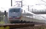 ICE kurz vor Staaken mit ca 200-250 km/h 