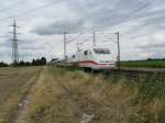 Ein ICE373 von Berlin nach Interlaken Ost.Am 13.07.08 bei der durchfahrt in Lampertheim.
