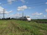 Ein ICE277 von Berlin nach Interlaken Hbf.Am 07.09.08 bei der durchfahrt in Lampertheim.