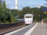 Ein ICE1 durchrasst Uelzen am 20.09.08