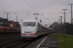 401 071-6 als ICE 926 Regensburg Hbf - Kiel Hbf in Kln West am 22.12.2008