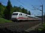 Der ICE mit dem Taufnamen  Neumnster  an der st Diekholzen Richtung Hannover.