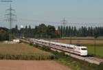 401 072-4 als ICE 277 (Berlin Ostbahnhof-Interlaken Ost) bei Ettlingen 22.9.10