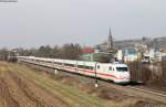 401 079-9  Nrnberg  als ICE 375 (Berlin Ostbahnhof-Interlaken Ost) bei Teningen 19.2.11