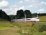 401 004 am 11.09.2010 unterwegs bei Petershausen