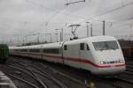 Ganz seltene Sichtung in Paderborn auf der KBS430 ein ICE 1 am Vormittag des 0701/2012