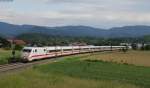 401 0** als ICE 376 (Interlaken OSt-Frankfurt (Main) Hbf) bei Kollmarsreute 27.5.12