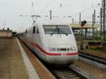 DB - Ausfahrender ICE 401 089-8 im Bahnhof Basel Badisch am 04.09.2012