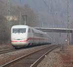 Und noch ein ICE 1 in Fahrtrichtung Sden in Sontra.
