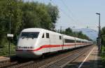 401 576 als ICE 72 (Zrich–Hamburg) am 19.08.2009 in Teningen-Mundingen