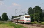 401 077-3  Basel  als ICE 75 (Hamburg Altona-Zürich HB) bei Riegel 21.5.15