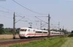 401 076-5  Bremen  als ICE 275 (Frankfurt(Main)Hbf-Interlaken Ost) bei Rastatt 22.5.15