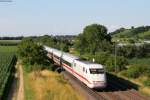 401 073-2 als ICE 77 (Kiel Hbf-Zürich HB) bei Hügelheim 24.6.15